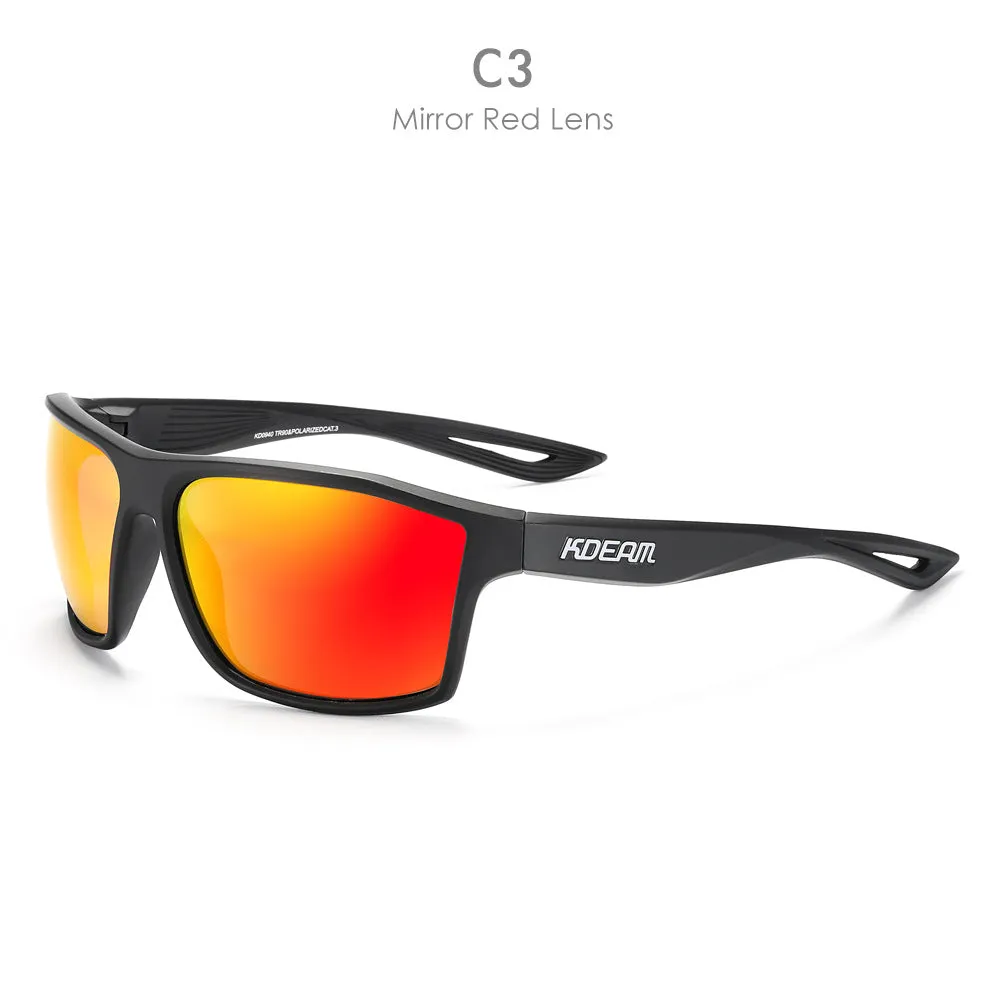 Sports polarized dustproof sunglasses with UV400 protection and TR90 frame in colour C1