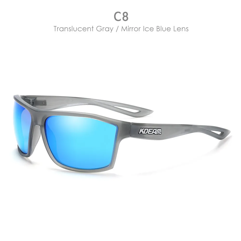 Sports polarized dustproof sunglasses with UV400 protection and TR90 frame in colour C1