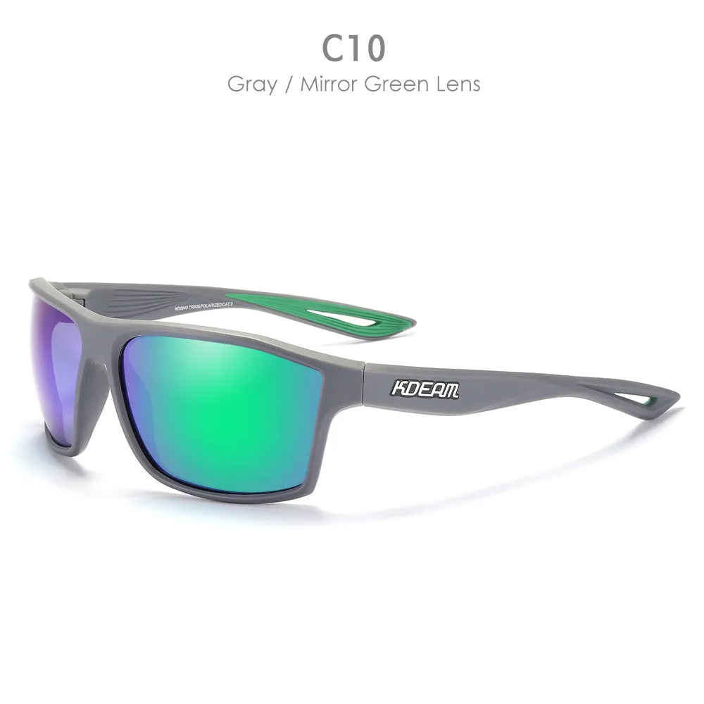 Sports polarized dustproof sunglasses with UV400 protection and TR90 frame in colour C1
