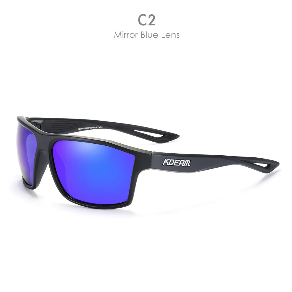 Sports polarized dustproof sunglasses with UV400 protection and TR90 frame in colour C1