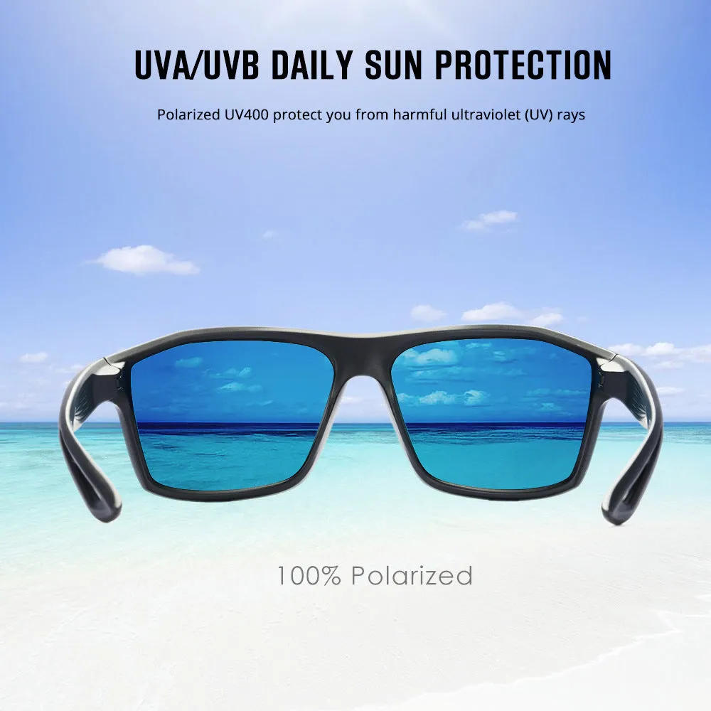 Sports polarized dustproof sunglasses with UV400 protection and TR90 frame in colour C1