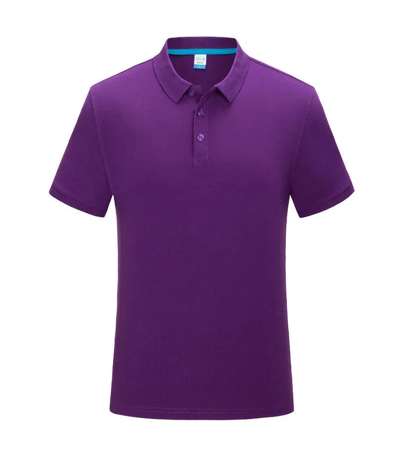 Lapel short sleeve casual shirt in combed cotton, side slit, available in multiple colours on light background