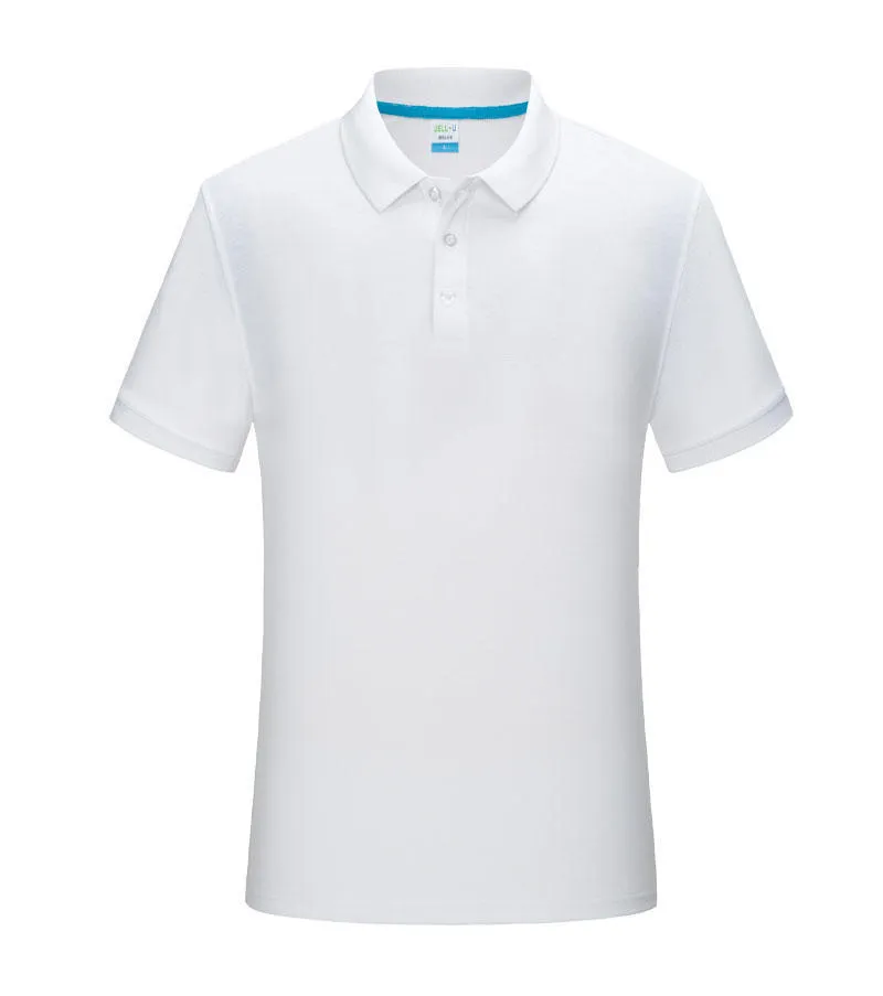 Lapel short sleeve casual shirt in combed cotton, side slit, available in multiple colours on light background