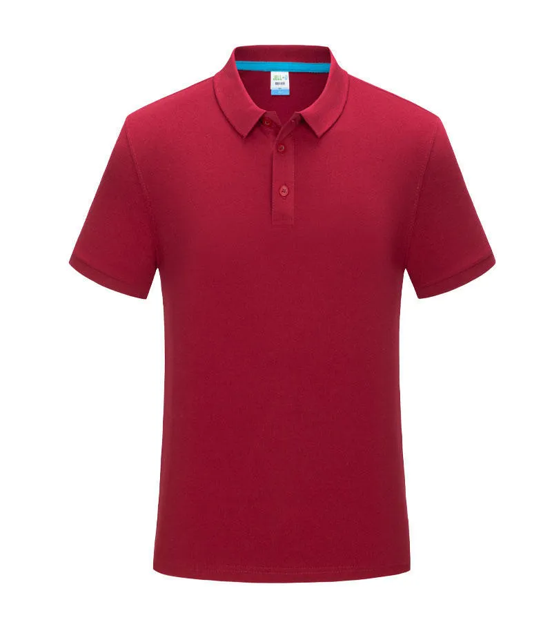 Lapel short sleeve casual shirt in combed cotton, side slit, available in multiple colours on light background