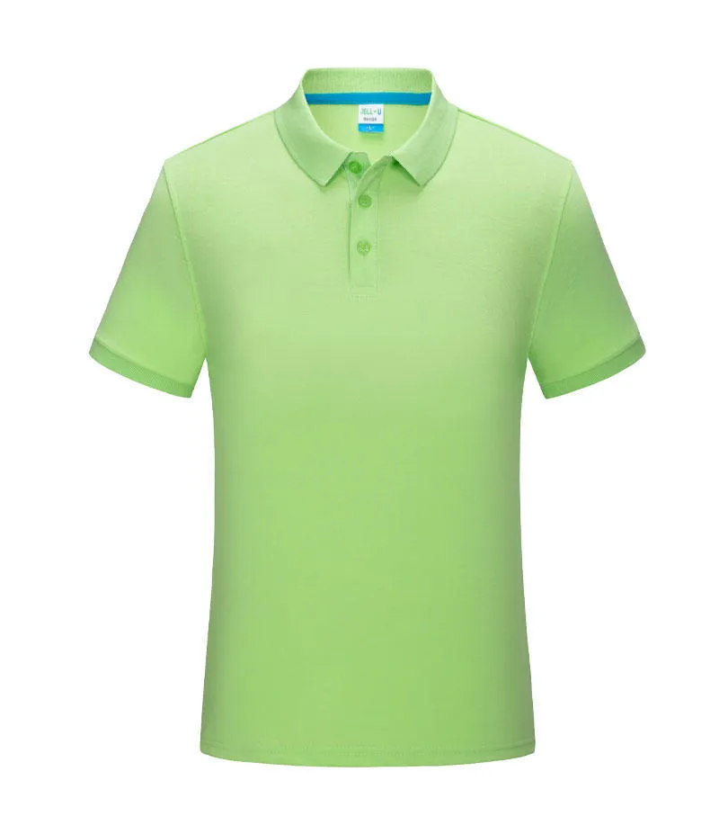 Lapel short sleeve casual shirt in combed cotton, side slit, available in multiple colours on light background