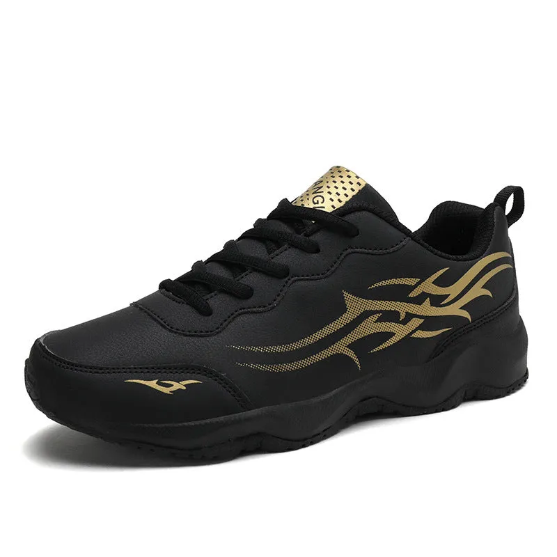 Men's casual sneaker breathable lightweight non-slip MD sole low top platform shoe available in multiple colours
