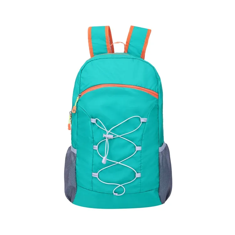 Multi-functional lightweight breathable outdoor running backpack for cycling hiking climbing sports in black colour