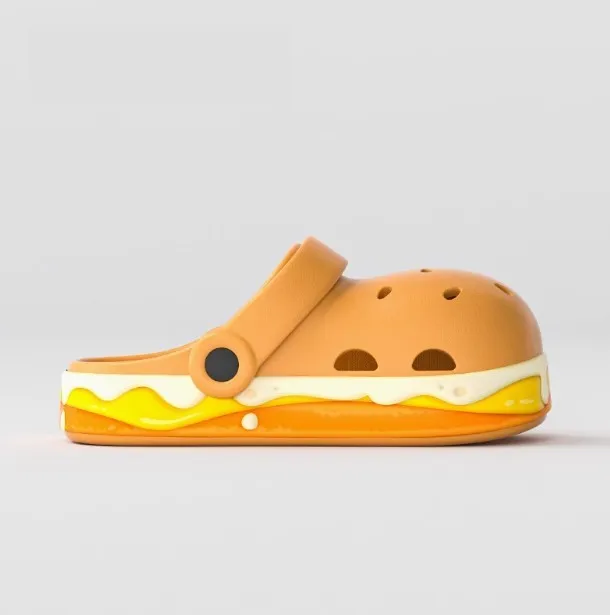 Women's EVA sandals with thick 3-4cm sole, hollow out design, and baotou toe cap in various colours