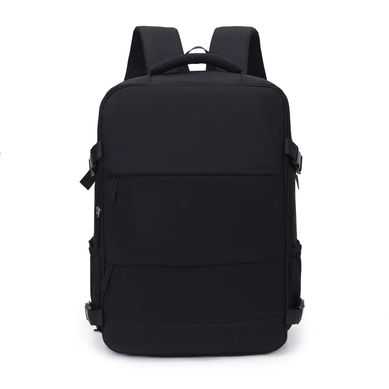 Large capacity dry wet separation backpack in solid colour with breathable design, free size, 20-35L