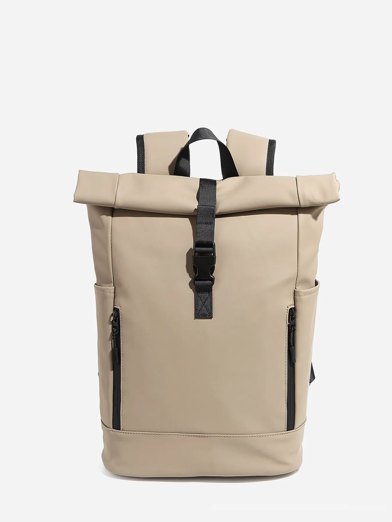 Large capacity waterproof PU travel bag in solid colour for business and leisure travel