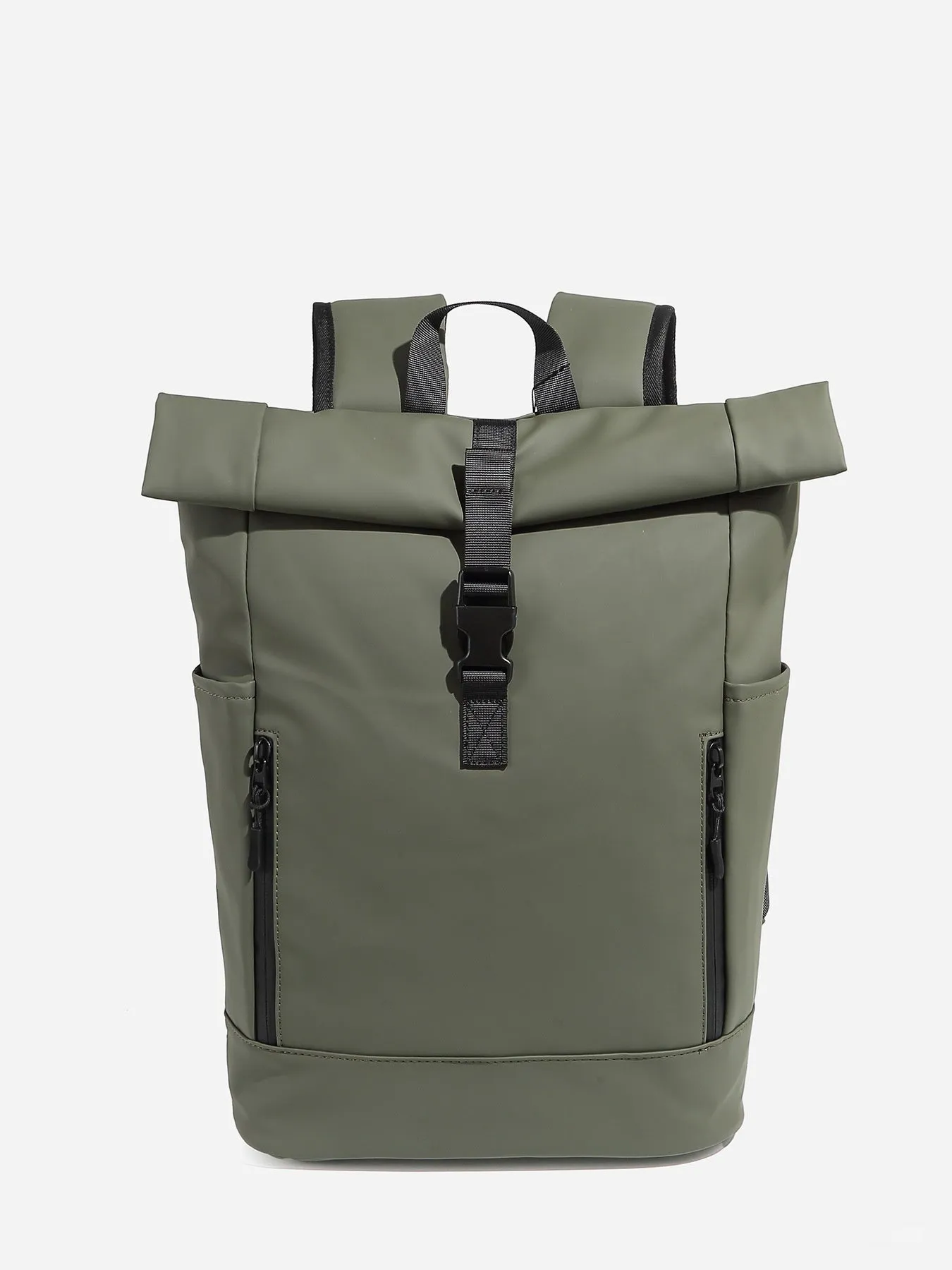 Large capacity waterproof PU travel bag in solid colour for business and leisure travel