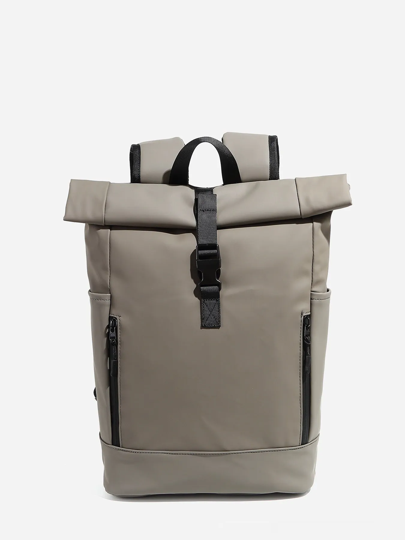 Large capacity waterproof PU travel bag in solid colour for business and leisure travel