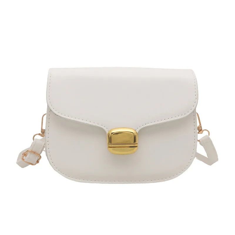 Simple PU handbag in khaki colour showing internal phone compartment and change pocket
