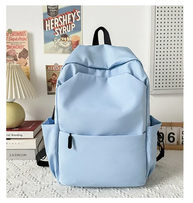 Waterproof large capacity folding backpack with air pillow belt in five colours for outdoor sports and daily use