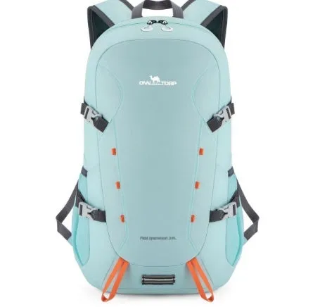 35-litre foldable hiking and cycling backpack in solid colour, ultra-light Oxford fabric, packable design