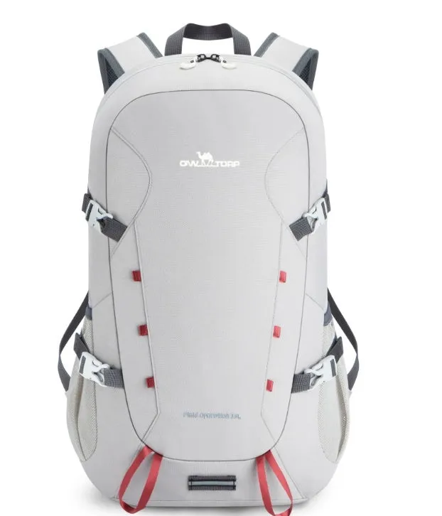 35-litre foldable hiking and cycling backpack in solid colour, ultra-light Oxford fabric, packable design