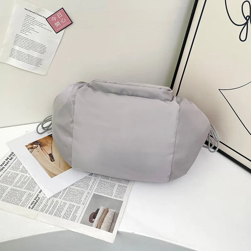 Nylon mommy bag in large capacity tote style, available in multiple colours for travel and daily use