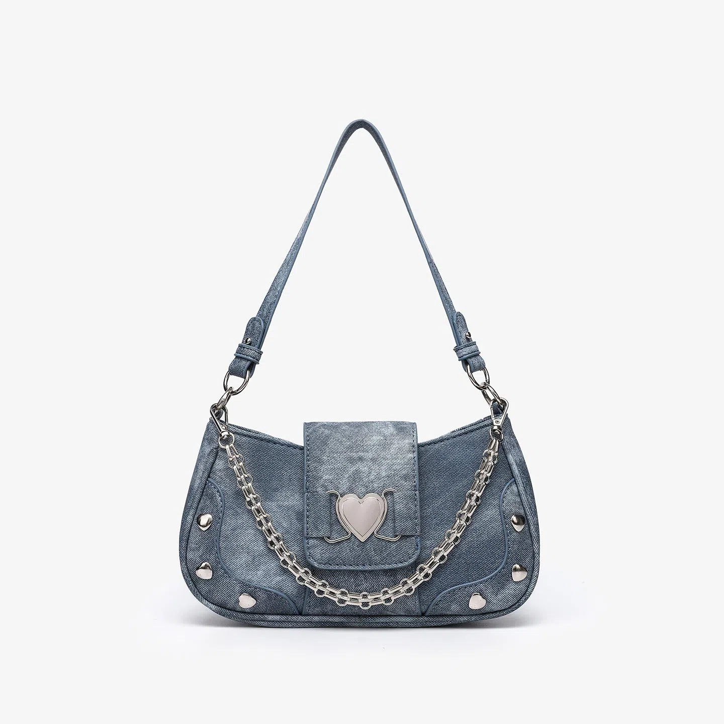 Caring Leisure soft PU leather shoulder crossbody bag in retro European American style, 24cm x 7cm x 13cm, Pink colour