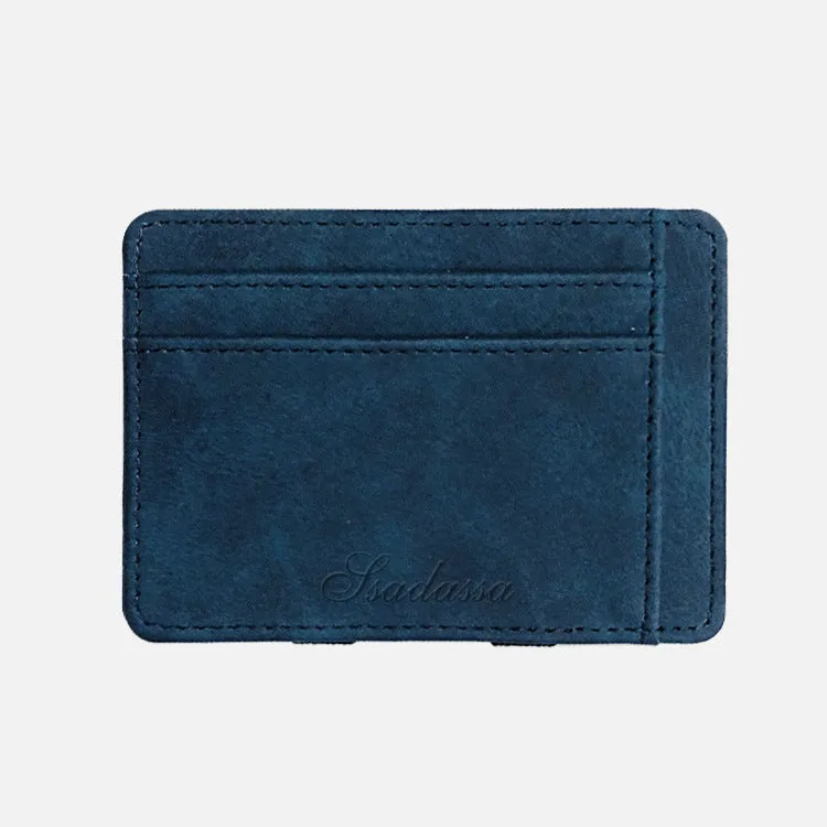 Korean style matte leather coin purse wallet with horizontal square shape measuring 10x7.5x0.5cm