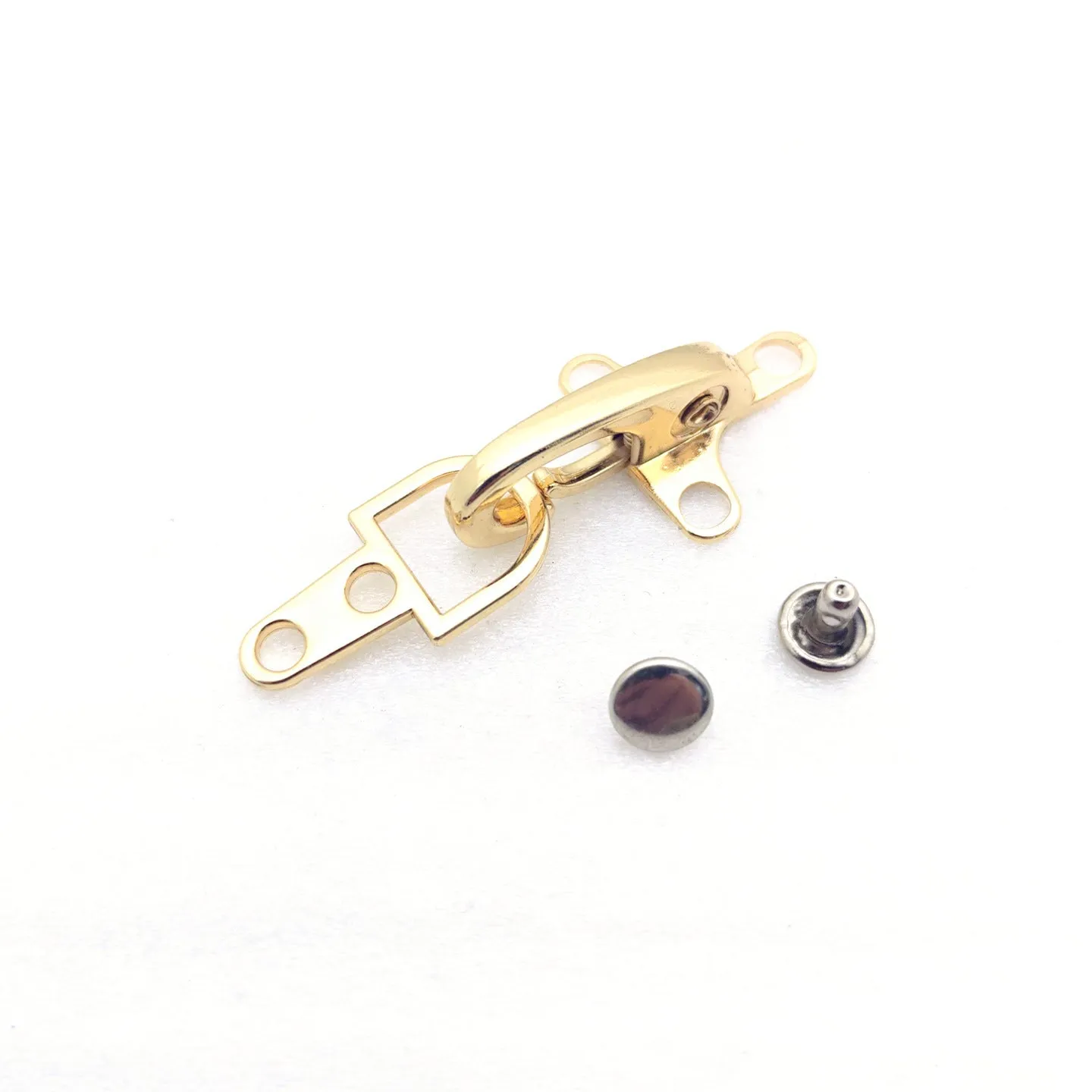 Alloy metal aircraft buckle decoration measuring 5.85cm in bronze, gold, gun colour or silver finish
