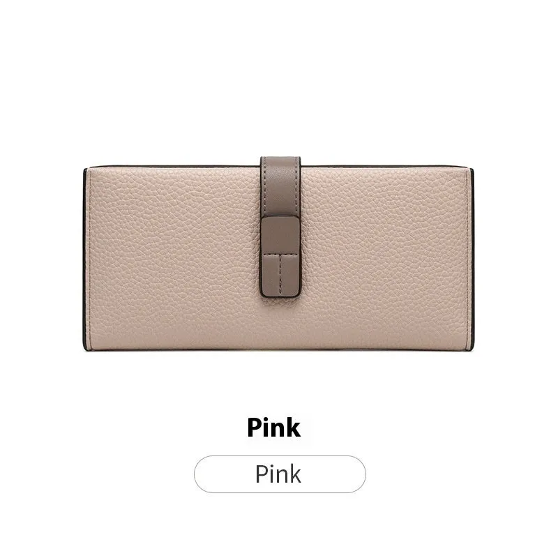 Large black PU leather women's handbag with shoulder strap, shown alongside khaki, pink, and white colour variants.