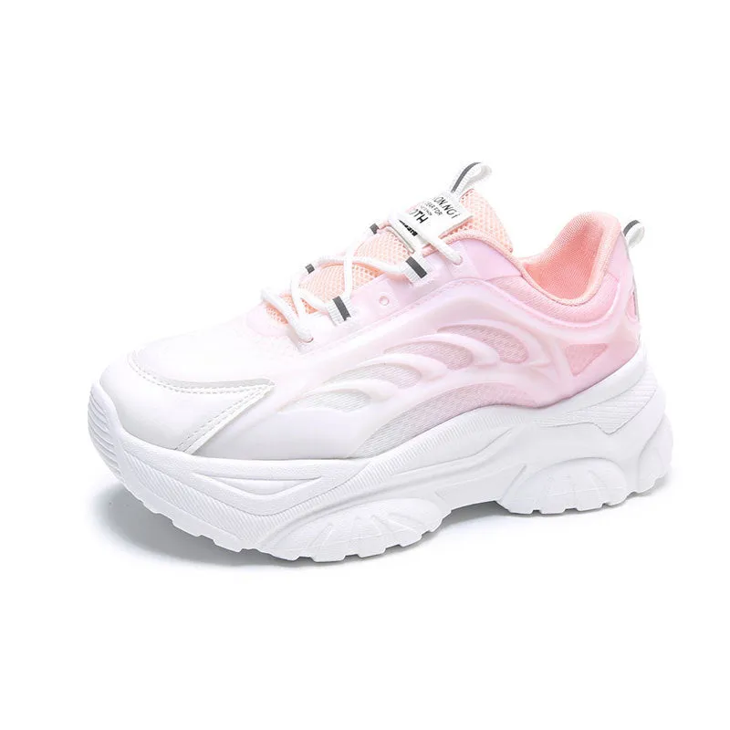 Women's casual shoes with satin upper in blue colour showing round toe and lace-up design