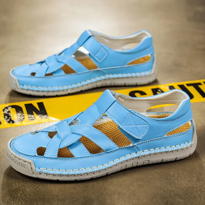 Women's lightweight casual Velcro shoes in black with round toe and soft rubber sole.