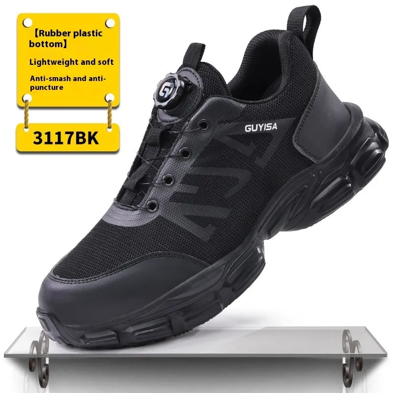 Four Seasons low top safety shoes with Flyknit upper and steel toe cap in style C3117