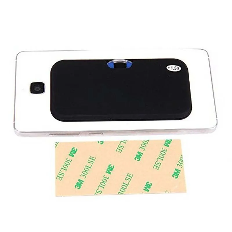 Legless nose clip reading glasses in multiple colours with ultra-thin case for elderly portable use