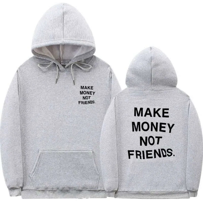 Letter printed fleece hoodie for men and women, long sleeve cotton, multiple colour options, Asian sizes S to XXL