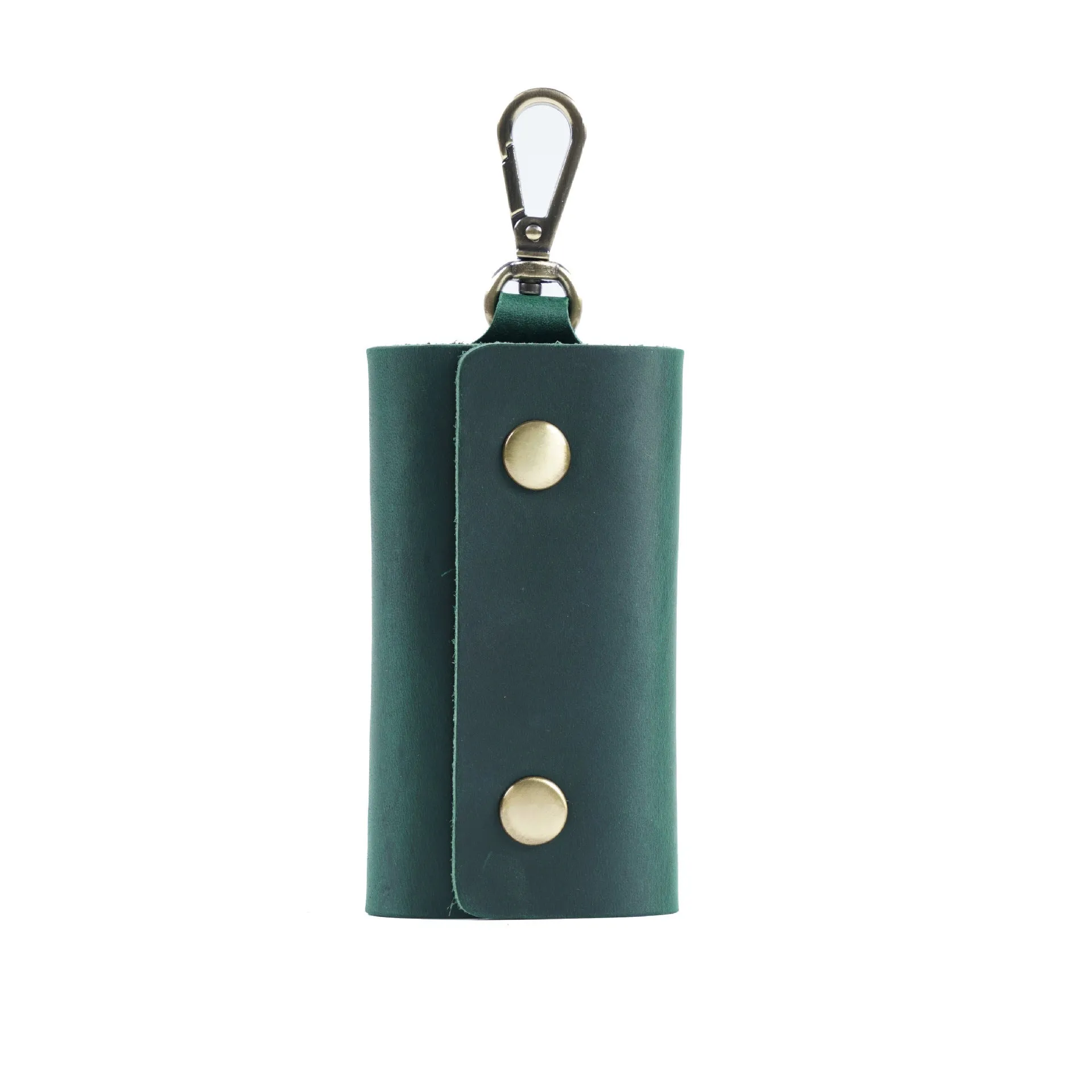Leather men's wallet key bag multifunctional keychain in retro European style, available in six colours