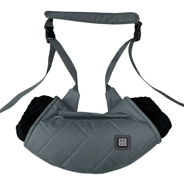 Outdoor camping heating hand bag with three gear adjustment for ice fishing winter body heating in camo colour