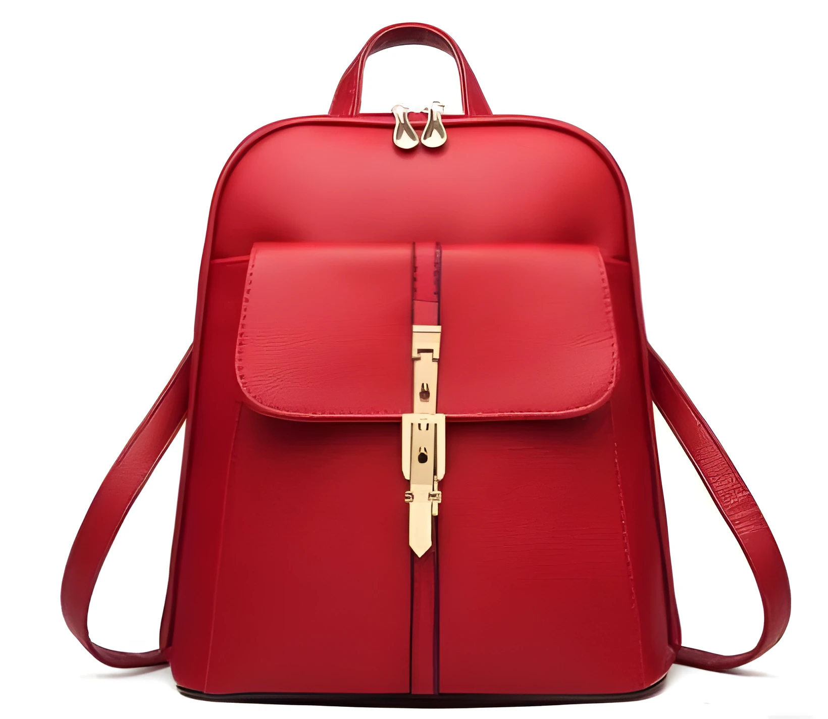 New Summer Fashion lady bag simple fashion backpack in multiple colours including Black, Hot Pink, Sky Blue, and White