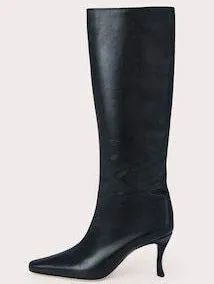 Women's square toe cowboy boots in microfiber available in multiple colours and UK sizes 35-43