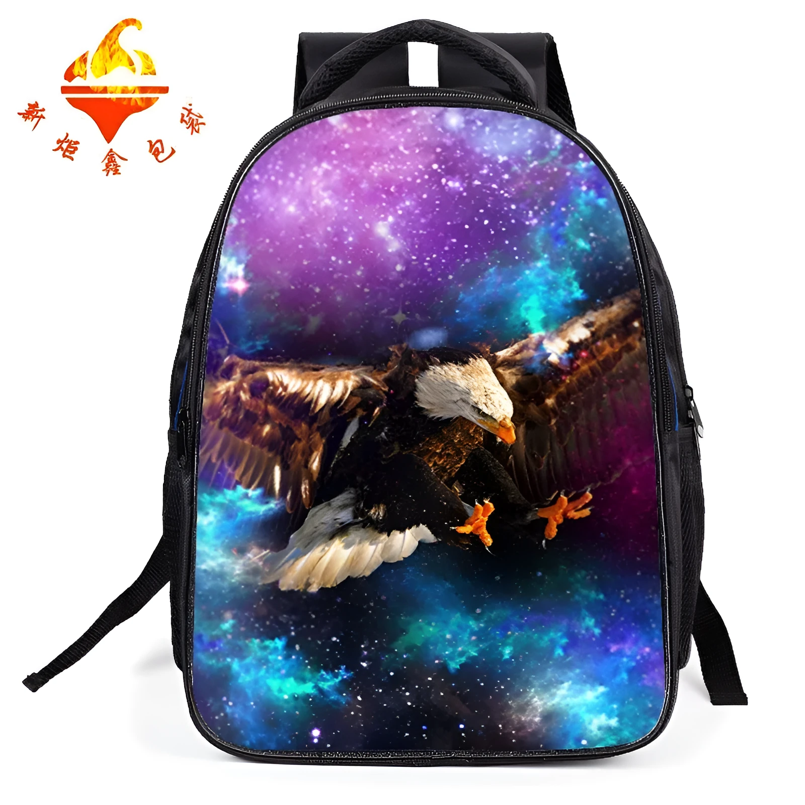 Children's cartoon schoolbag with tiger design for grades 1-6