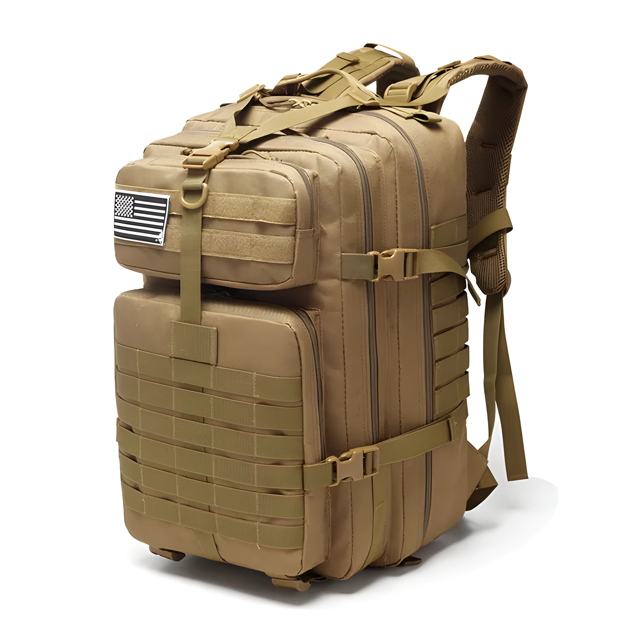 40L waterproof Oxford backpack in ACU Digital colour, 48x28x28 cm, 800D fabric