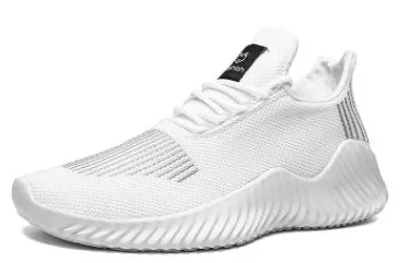 Living Passion Runners low top air cushion running shoes in black with net layer cloth upper
