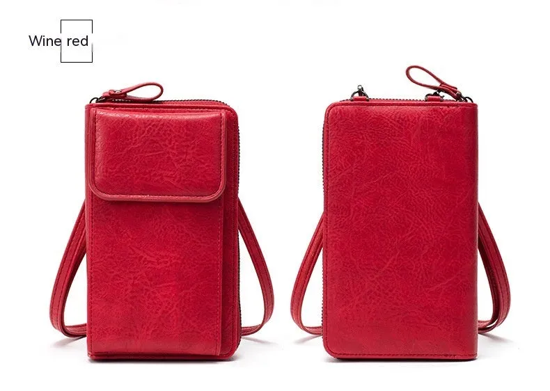 Women's PU leather shoulder messenger bag, square vertical shape 11x4x18cm, lock closure, retro style, beige colour