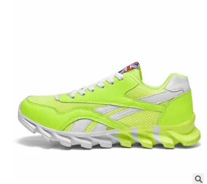 Men's breathable mesh casual running shoes with front strap, rubber sole, low-top design, available in multiple colours and sizes 39-46