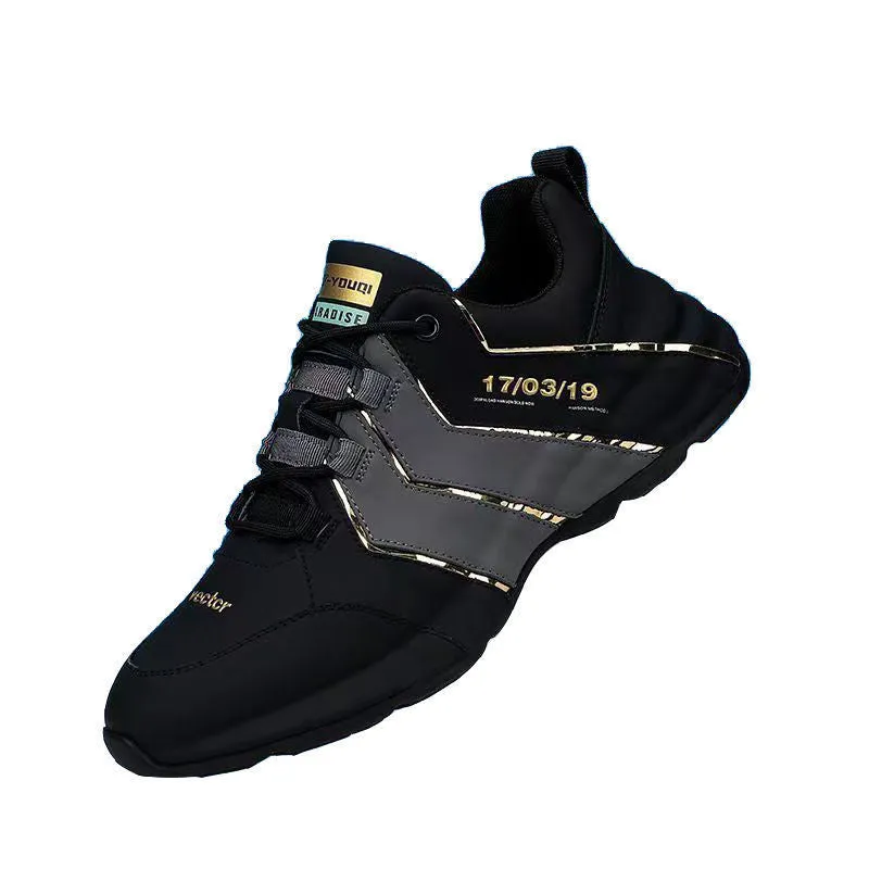 Teenagers' casual low-top sneakers with thick plastic sole and mesh lining in grey colour