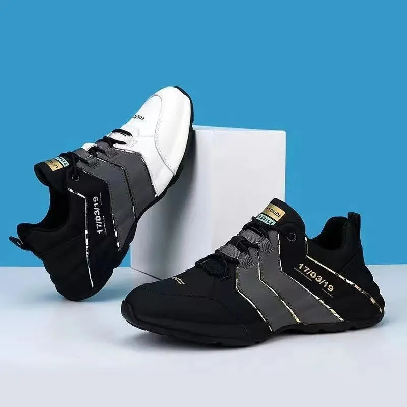 Teenagers' casual low-top sneakers with thick plastic sole and mesh lining in grey colour