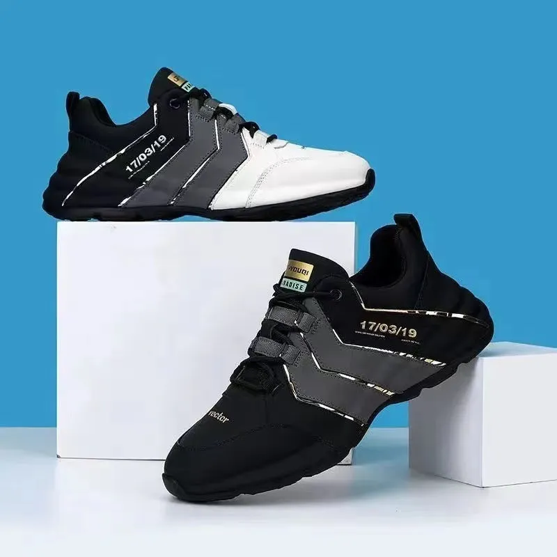 Teenagers' casual low-top sneakers with thick plastic sole and mesh lining in grey colour
