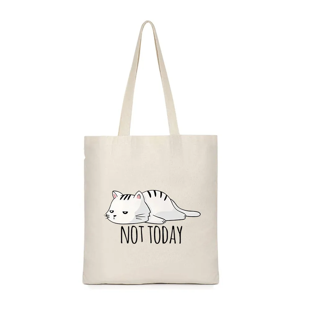 Sublimation canvas single shoulder bag with thermal transfer print in multiple colour styles for shopping