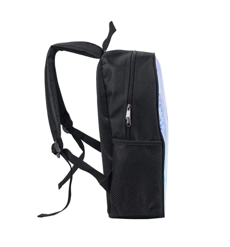 Jurassic dinosaur 3D print backpack 16 inch polyester school bag colour 1A
