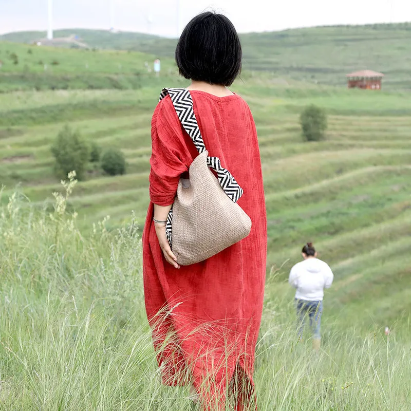 Khaki one-shoulder polyester canvas tote bag with cotton lining, magnetic closure, and internal pockets on a plain background