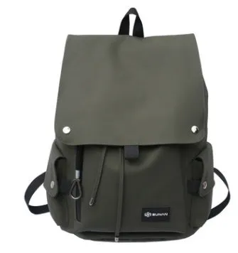 Large-capacity Ins backpack locomotive school bag in Oxford cloth with colour-contrast design for students