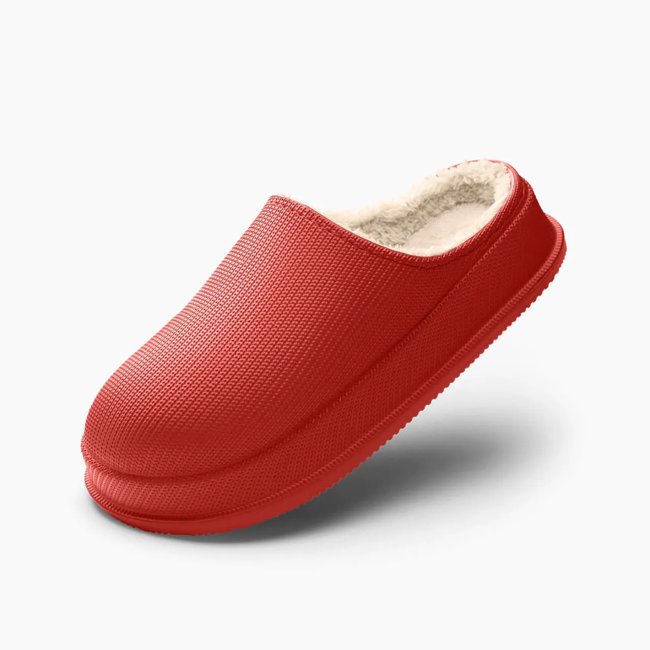 EVA autumn winter waterproof non-slip warm home cotton slippers for couples, dark grey colour, size 42-43