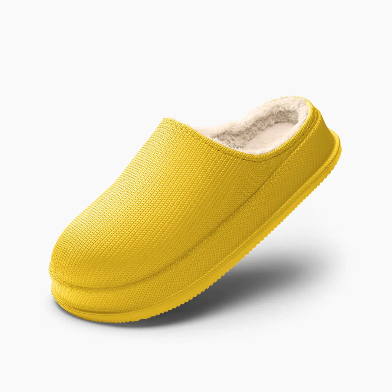 EVA autumn winter waterproof non-slip warm home cotton slippers for couples, dark grey colour, size 42-43