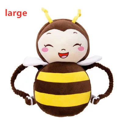 Baby toddler head pillow with cute angel wings design in crystal super soft and mesh cloth on child