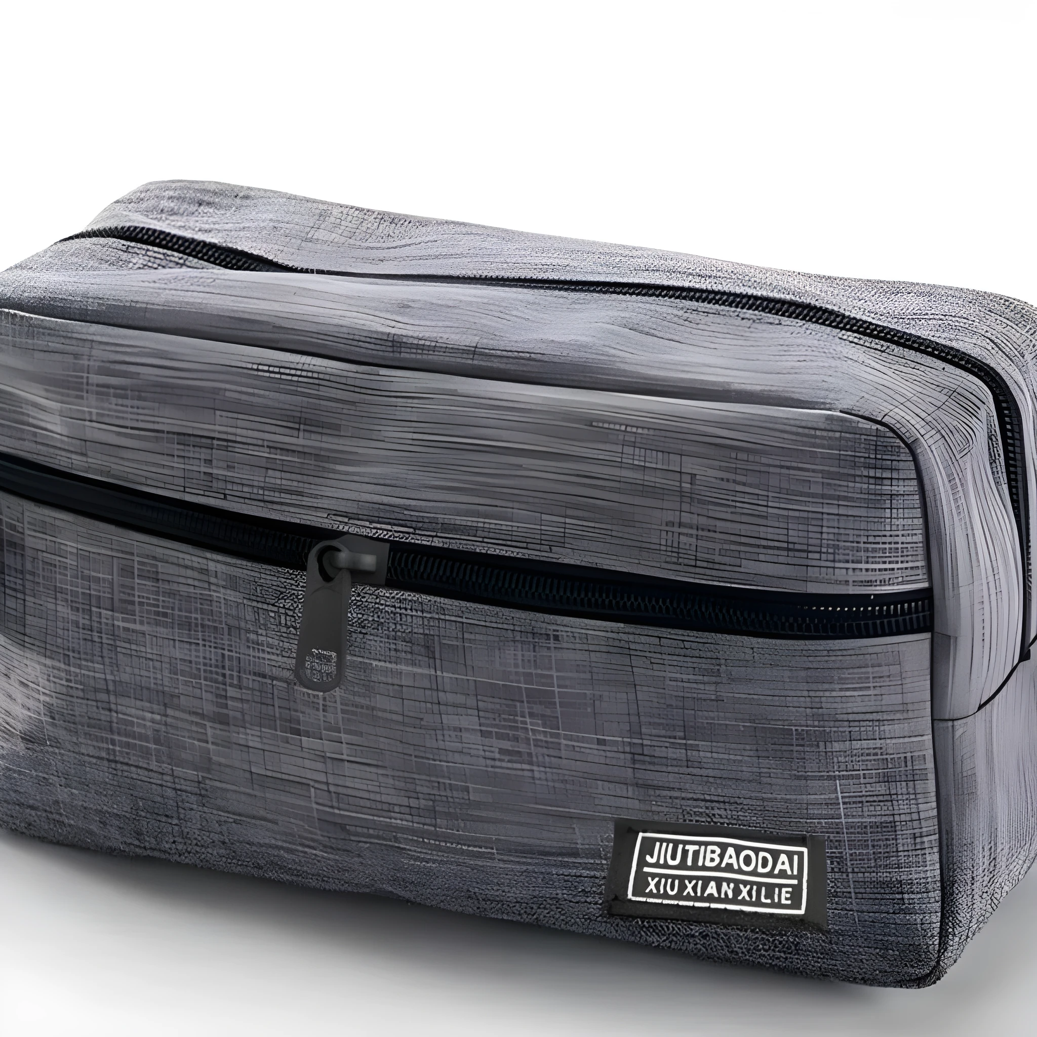 Ultra-light nylon makeup bag in solid colour for men and women travel